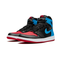 Air Jordan 1 High Og Unc To Chicago CD0461-046 Dark Powder Modrý/Gym Červené-Černá-Bílý 