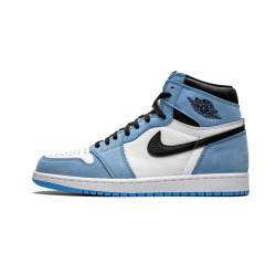 Air Jordan 1 High University Modrý 555088-134 Bílý/Universityblue-Černá