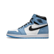 Air Jordan 1 High University Modrý 555088-134 Bílý/Universityblue-Černá