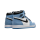 Air Jordan 1 High University Modrý 555088-134 Bílý/Universityblue-Černá