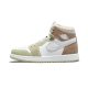 Air Jordan 1 High Zoom Air Cmft Olive Aura CT0979-102 Bílý/Šedáheather-Olive/Aura-hnědožlutý