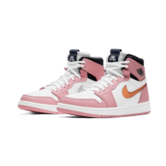 Air Jordan 1 High Zoom Air Cmft Růžový Glaze CT0979-601 Růžový Glaze/Cactuse Flower-Bílý-Sail