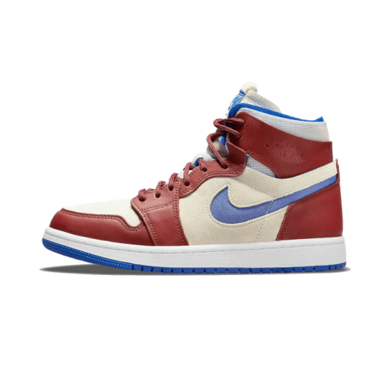 Air Jordan 1 High Zoom Cmft Team Červené CT0979-104 Sail/Teamred/Modrý/Bílý