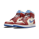 Air Jordan 1 High Zoom Cmft Team Červené CT0979-104 Sail/Teamred/Modrý/Bílý