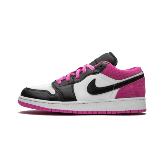 Air Jordan 1 Low Černá Active Fuchsie CK3022-005 Černá/Černá-On Fushsia