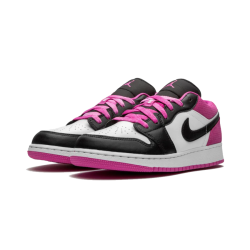 Air Jordan 1 Low Černá Active Fuchsie CK3022-005 Černá/Černá-On Fushsia