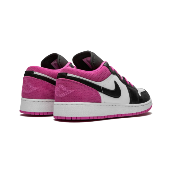 Air Jordan 1 Low Černá Active Fuchsie CK3022-005 Černá/Černá-On Fushsia