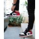 Air Jordan 1 Low Černá Toe 553558-116 Bílý/Černá-Gymred