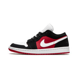 Air Jordan 1 Low Černá Bílý Gym Červené DC0774-016 Černá/Bílý-Gymred