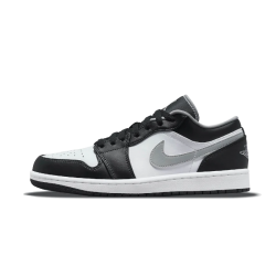 Air Jordan 1 Low Černá Bílý Particle Šedá 553558-040 Černá/Particlegray-Bílý