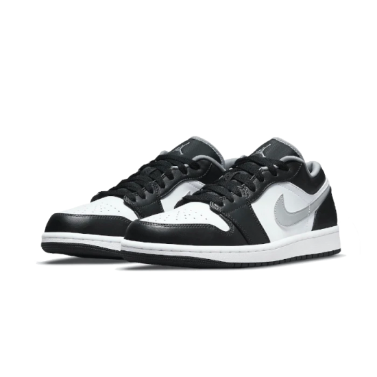 Air Jordan 1 Low Černá Bílý Particle Šedá 553558-040 Černá/Particlegray-Bílý