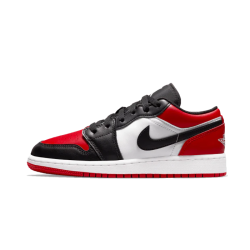 Air Jordan 1 Low Bred Toe (2021) 553560-612/553558-612 Červené/Černá/Bílý 