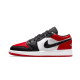 Air Jordan 1 Low Bred Toe (2021) 553560-612/553558-612 Červené/Černá/Bílý