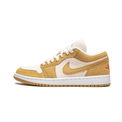 Air Jordan 1 Low Corduroy DH7820-700 Corduroy/Quartzorange/Bílý