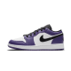 Air Jordan 1 Low Court Nachový 553558-500 Černá-Bílý/Courtpurple