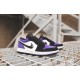 Air Jordan 1 Low Court Nachový Černá 553560-501/553558-501 Courtpurple/Černá-Bílý