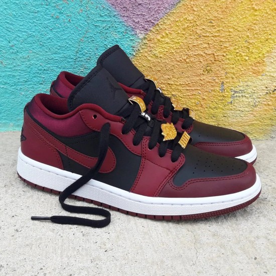 Air Jordan 1 Low Dark Beetroot DB6491-600 Dark-Beetroot/Černá-Bílý