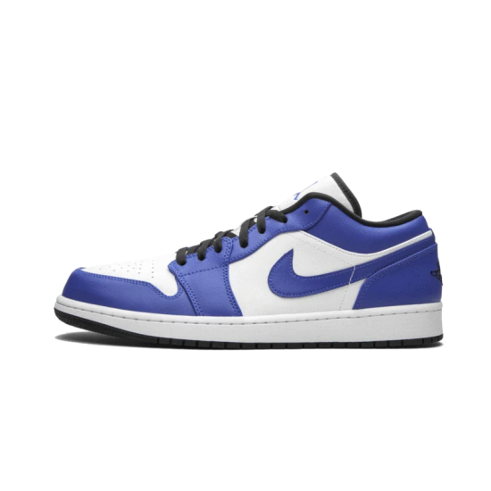 Air Jordan 1 Low Game Royal 553558-124 Bílý/Černá-Royalgame