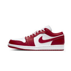 Air Jordan 1 Low Gym Červené Bílý 553558-611 Gymred/Gymred-Bílý