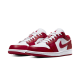 Air Jordan 1 Low Gym Červené Bílý 553558-611 Gymred/Gymred-Bílý