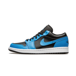 Air Jordan 1 Low Laser Modrý Černá 553558-410 Laserblue/Černá-Bílý