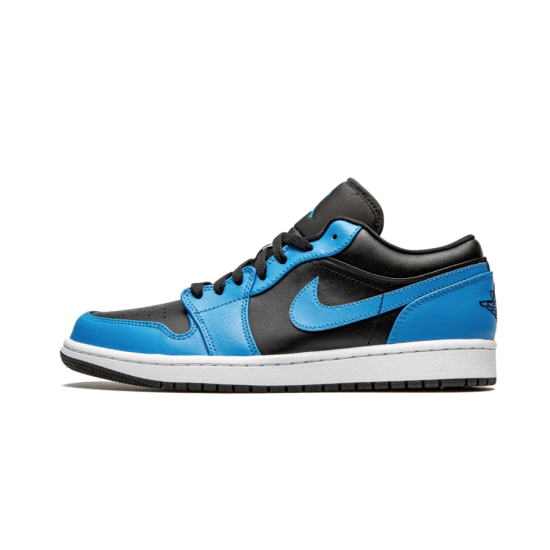 Air Jordan 1 Low Laser Modrý Černá 553558-410 Laserblue/Černá-Bílý