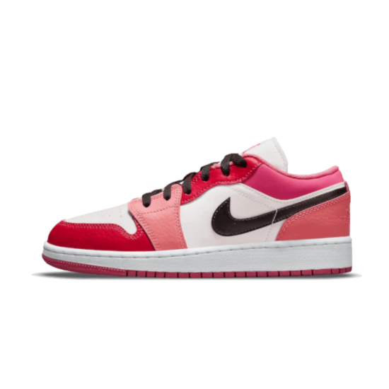 Air Jordan 1 Low Růžový Červené 553560-162 Růžový/Růžový-Bílý-Černá