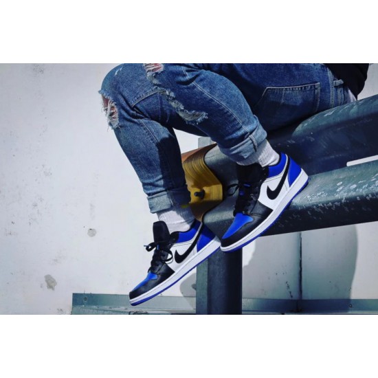 Air Jordan 1 Low Royal Toe CQ9446-400 Sportroyal/Bílý-Černá