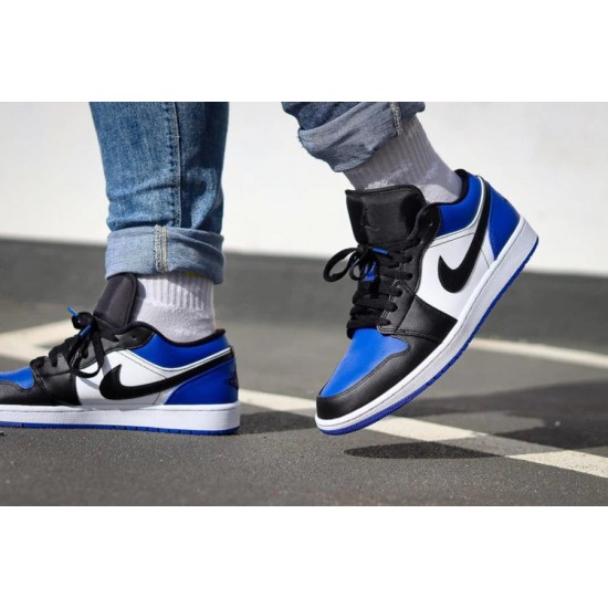 Air Jordan 1 Low Royal Toe CQ9446-400 Sportroyal/Bílý-Černá