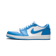 Air Jordan 1 Low Sb Unc CJ7891-401 Dark Powder Modrý/Dark Powder Modrý-Bílý