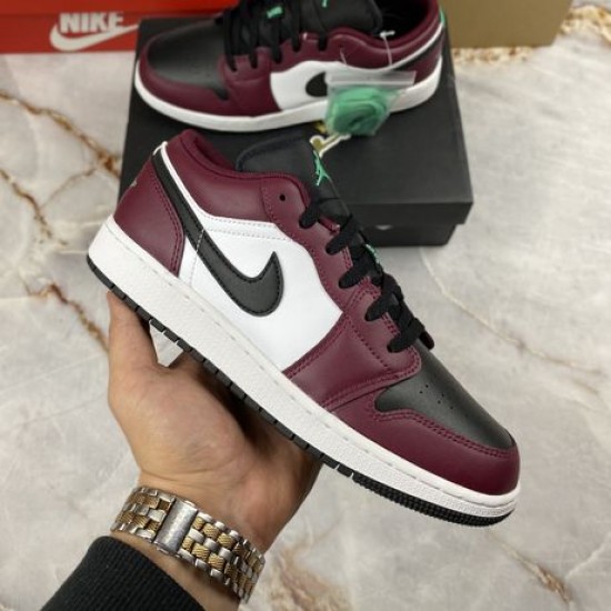 Air Jordan 1 Low Se Dark Beetroot Černá Roma Zelená DM0589-635 Dark Beetroot/Černá/Roma Zelená