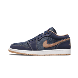 Air Jordan 1 Low Se Denim DH1259-400 Midnightnavy/Universityred/Bílý