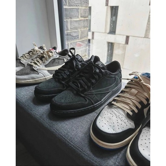 Air Jordan 1 Low Travis Scott Černá Phantom DM7866-001 Černá