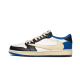 Air Jordan 1 Low Travis Scott Fragment DM7866-140 Sail/Černá/Militaryblue