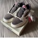 Air Jordan 1 Low Travis Scott Reverse Mocha DM7866-162 Sail/Universityred-Ridgerock