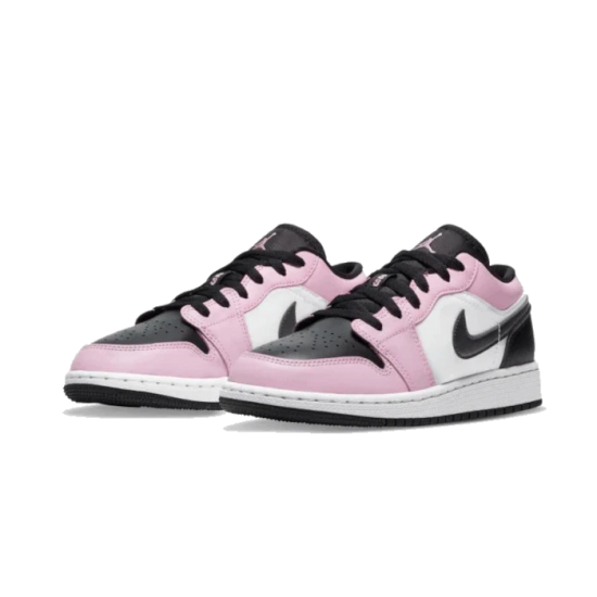 Air Jordan 1 Low Bílý Light Arctic Růžový 554723-601 Lightarcticpink/Bílý/Černá