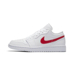 Air Jordan 1 Low Bílý University Červené AO9944-161 Bílý/Universityred-Bílý