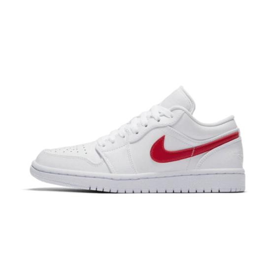 Air Jordan 1 Low Bílý University Červené AO9944-161 Bílý/Universityred-Bílý