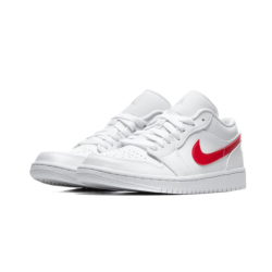 Air Jordan 1 Low Bílý University Červené AO9944-161 Bílý/Universityred-Bílý