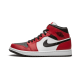 Air Jordan 1 Mid Chicago Černá Toe 554724-069/554725-069 Černá/Gym Červené-Bílý