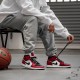 Air Jordan 1 Mid Chicago Černá Toe 554724-069/554725-069 Černá/Gym Červené-Bílý