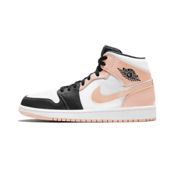 Air Jordan 1 Mid Crimson Tint 554724-133 Crimson Tint/Bílý-Černá 