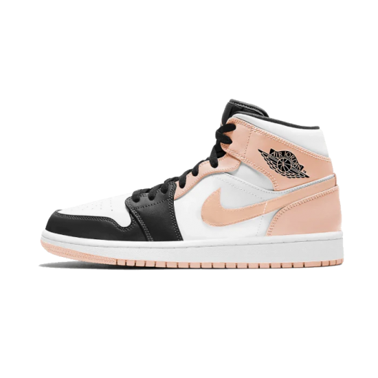 Air Jordan 1 Mid Crimson Tint 554724-133 Crimson Tint/Bílý-Černá