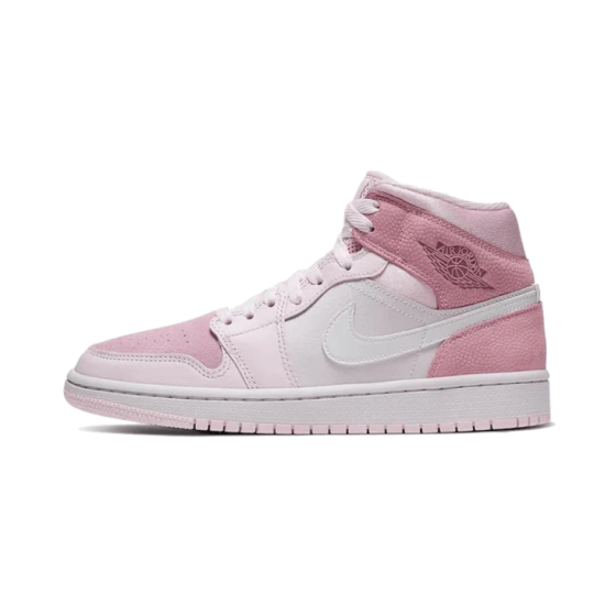 Air Jordan 1 Mid Digital Růžový CW5379-600 Digitalpink/Bílý-Růžovýfoam-Sail