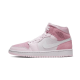 Air Jordan 1 Mid Digital Růžový CW5379-600 Digitalpink/Bílý-Růžovýfoam-Sail