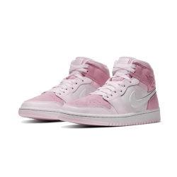 Air Jordan 1 Mid Digital Růžový CW5379-600 Digitalpink/Bílý-Růžovýfoam-Sail