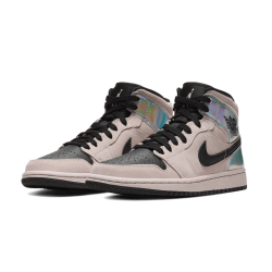 Air Jordan 1 Mid Dirty Powder Iridescent BQ6472-602 Dirtypowder/Černá