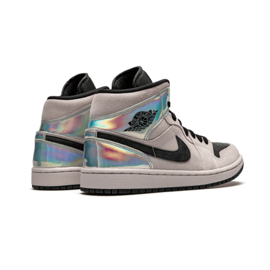 Air Jordan 1 Mid Dirty Powder Iridescent BQ6472-602 Dirtypowder/Černá