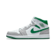 Air Jordan 1 Mid Šedá Zelená DC7294-103 Bílý/Pine Zelená/Šedá