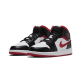 Air Jordan 1 Mid Gym Červené Černá Bílý 554724-122 Bílý/Gym Červené-Černá